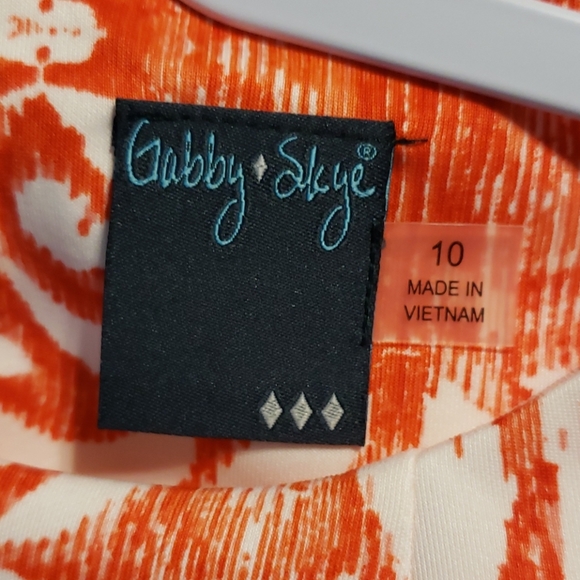 GABBY SKYE A Line Tribal Print Dress - Picture 6 of 10